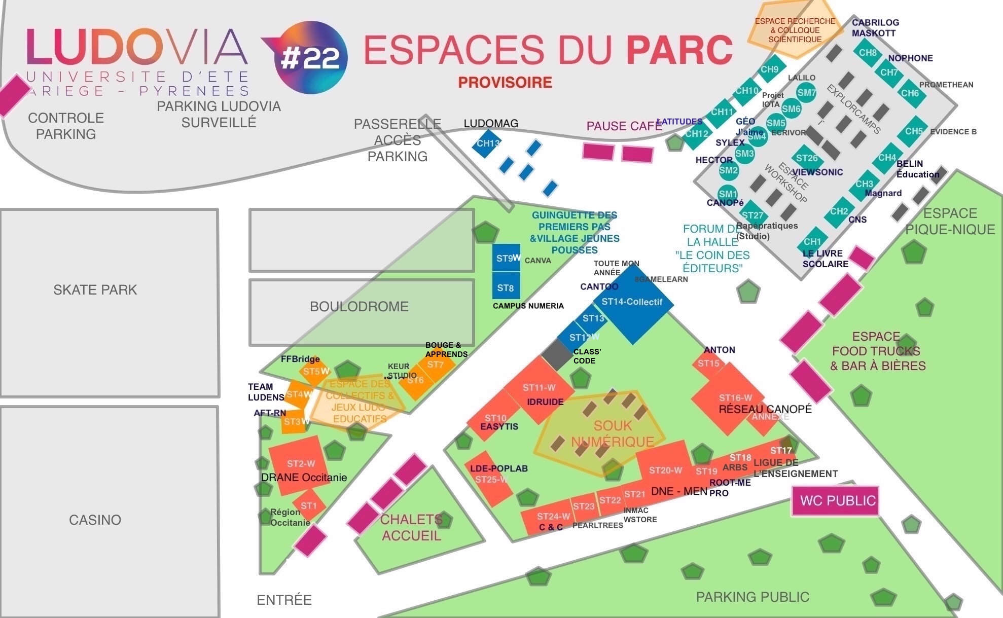 Plan ESPACES Parc 2025