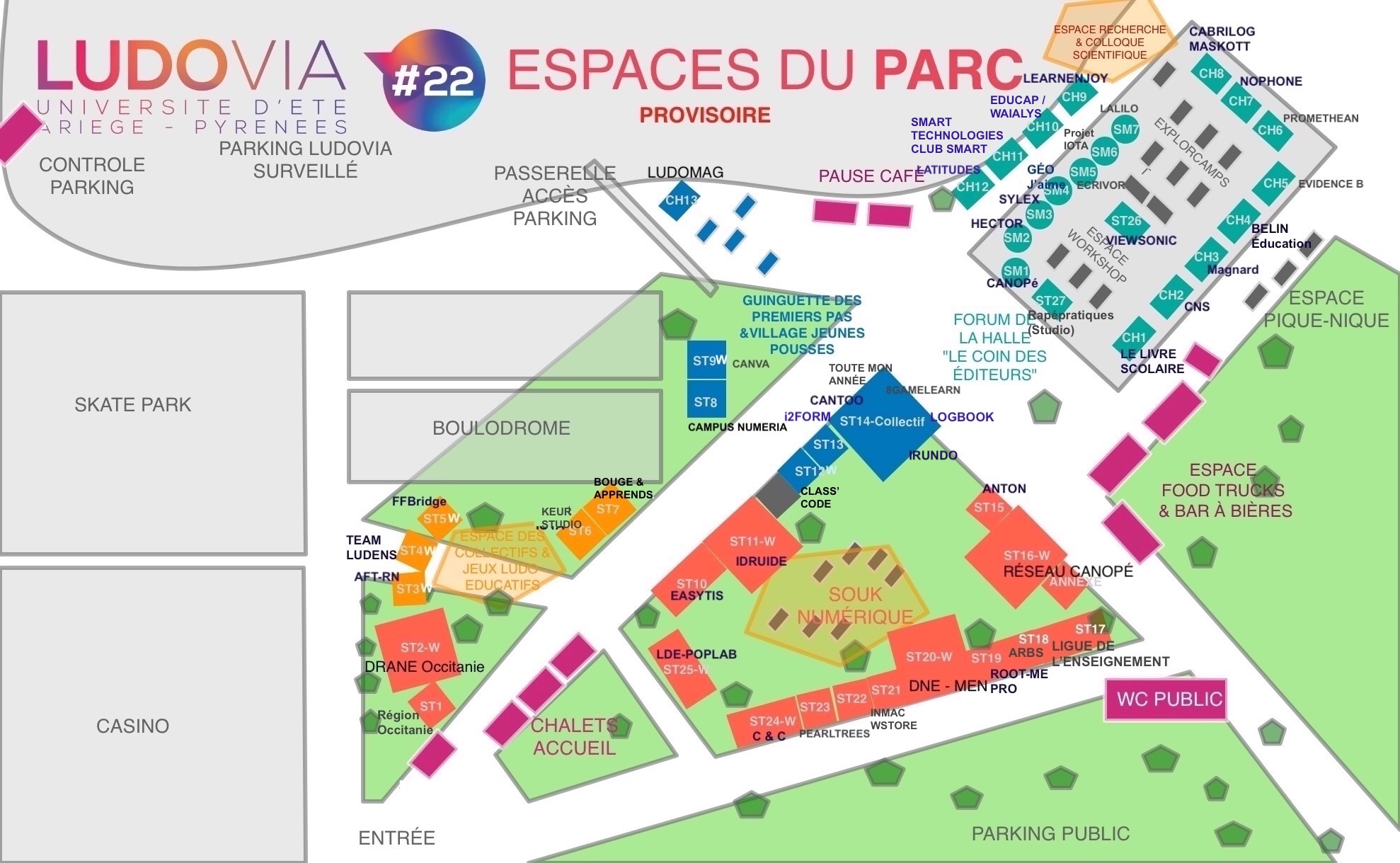 Plan ESPACES Parc 2025