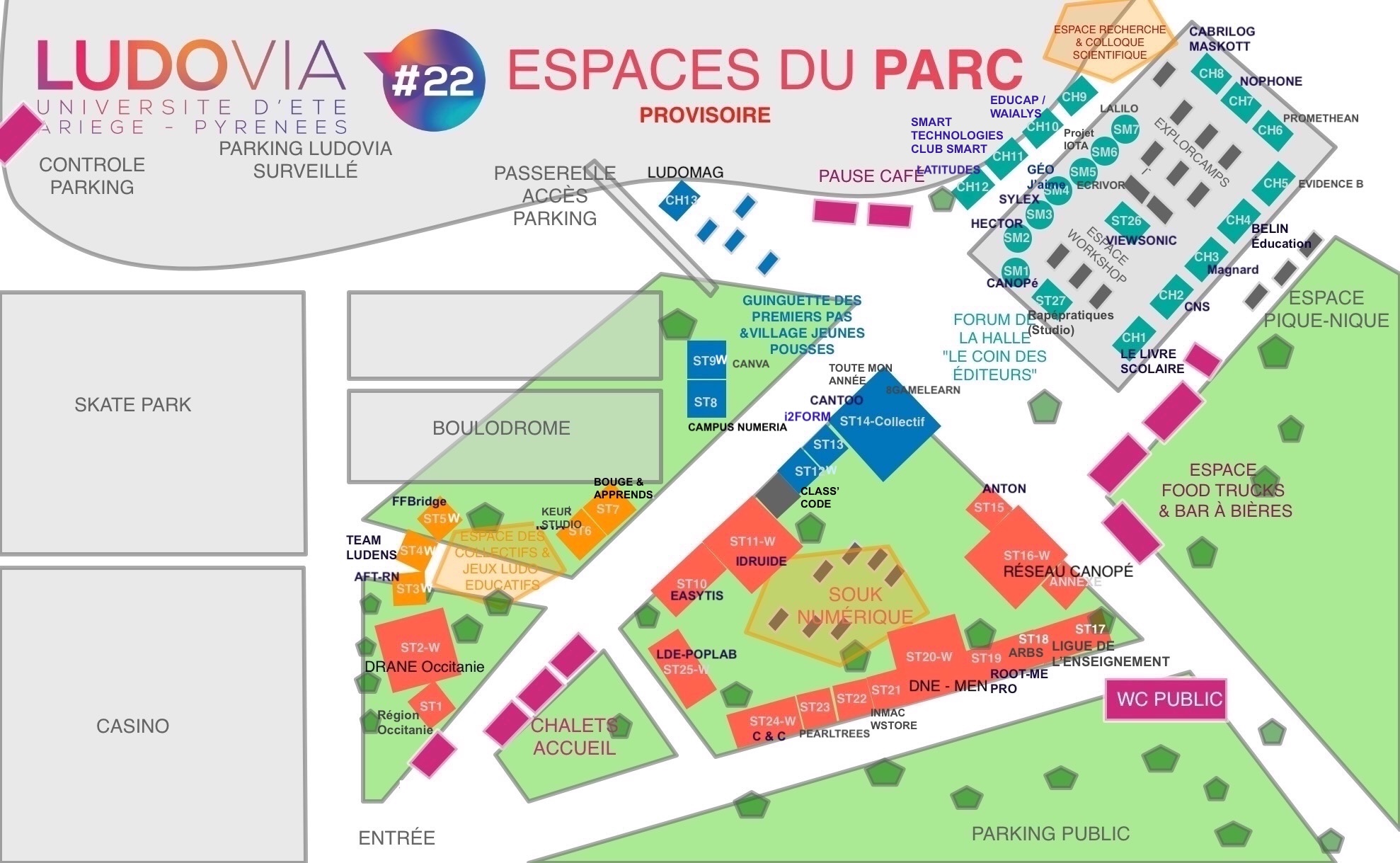 Plan ESPACES Parc 2025